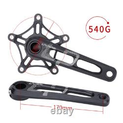 Bike Crank Arm Set for Folding 170mm 130BCD 5 Bolts P2B8