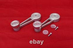 Billet Aluminum Door Window Crank Set. Ford Mustang / Bronco / Truck