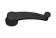Billet Window Crank Handle Set Splined Gm & Ford 1949+ Carbon Fiber Black Pair
