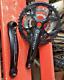 Bontrager Crank Set Isis Mountain Bike 175mm 44/32/22 Taper Black Aluminum