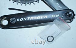 Bontrager Triple Crank Set Black 175mm BCD104/64 ISIS 9 Speed Road USA Shipper