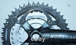 Bontrager Triple Crank Set Black 175mm BCD104/64 ISIS 9 Speed Road USA Shipper