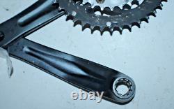 Bontrager Triple Crank Set Black 175mm BCD104/64 ISIS 9 Speed Road USA Shipper