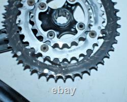 Bontrager Triple Crank Set Black 175mm BCD104/64 ISIS 9 Speed Road USA Shipper
