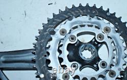 Bontrager Triple Crank Set Black 175mm BCD104/64 ISIS 9 Speed Road USA Shipper
