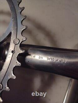 CAMPAGNOLO C-RECORD crankset 172.5 mm arms 53/39 chainrings