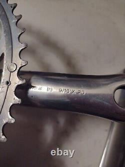 CAMPAGNOLO C-RECORD crankset 172.5 mm arms 53/39 chainrings