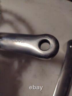 CAMPAGNOLO C-RECORD crankset 172.5 mm arms 53/39 chainrings