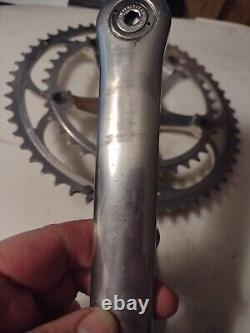 CAMPAGNOLO C-RECORD crankset 172.5 mm arms 53/39 chainrings