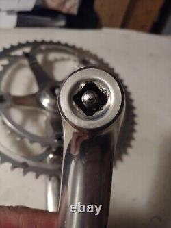CAMPAGNOLO C-RECORD crankset 172.5 mm arms 53/39 chainrings