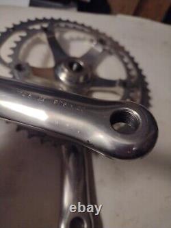 CAMPAGNOLO C-RECORD crankset 172.5 mm arms 53/39 chainrings