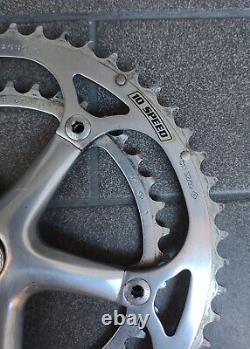 CAMPAGNOLO RECORD CRANK SET 172.5mm 52/39t Strada 10 Speed Very Nice