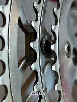 CAMPAGNOLO RECORD CRANK SET TRIPLE 36/42/53 170mm. VINTAGE USED