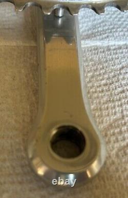 CAMPAGNOLO RECORD CRANK SET TRIPLE 36/42/53 170mm. VINTAGE USED