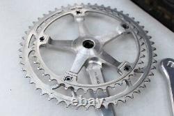 CAMPAGNOLO Super Record Crank Set 52/42T 170mm Arms 144 BCD 3 1973 Arms Nice