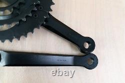 CODA CNC Kurbelsatz 701M Cannondale 90s SCHWARZ crankset black LTD. KULT Retro