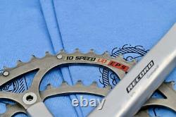 Campagnolo 10 speed eps record crank set with crank bolts