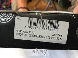 Campagnolo CHORUS 10S Aluminum Crankset 172.5mm 52 39