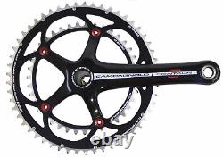 Campagnolo Centaur Black and Red Alloy 10 Speed Standard 39/53 Crank Set 175mm