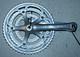 Campagnolo Centaur Road Bike Crank Set Bcd130 52/42/30t 175mm Iso Silver Campy