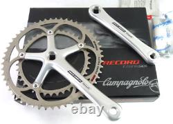 Campagnolo Record 10 Speed Crankset 170mm Anti Friction chainrings + Bolts NOS