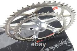 Campagnolo Record 10 Speed Crankset 170mm Anti Friction chainrings + Bolts NOS