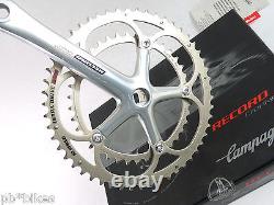 Campagnolo Record 10 Speed Crankset 170mm Anti Friction chainrings + Bolts NOS