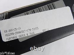 Campagnolo Record 10 Speed Crankset 170mm Anti Friction chainrings + Bolts NOS