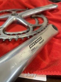 Campagnolo Record Crank 172.5mm, 53/39T Used