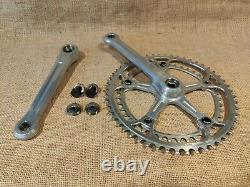 Campagnolo Super Record Strada Cranks WithDust Covers & Bolts (Crank Set Chainset)