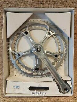 Campagnolo Super Record Strada Cranks WithDust Covers & Bolts (Crank Set Chainset)