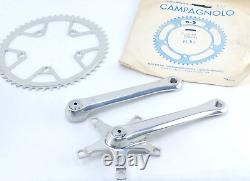 Campagnolo Triomphe crankset 170mm Crank arms & 53t Chainring Partial set NOS