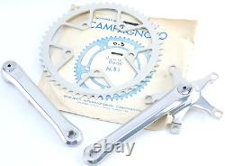 Campagnolo Triomphe crankset 170mm Crank arms & 53t Chainring Partial set NOS