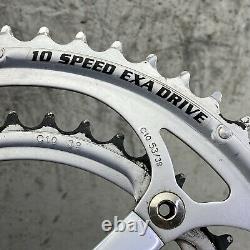 Campagnolo Veloce Crank Set 10 Speed Exa Drive Double 172.5mm