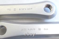 Campagnolo Victory crankset arms 170mm w self extract bolts Crank arms NOS