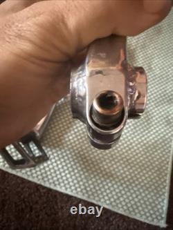 Chrome REDLINE FLIGHT BMX Cranks 180mm Redline 47t chainring Pedals BMX Parts