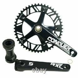 Conquer Elte RXL Alloy 165mm Crank Set 48T Sealed External Bearing 68mm BB incl