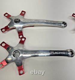 Cook Bros Racing E-Series Tandem Crankarm Set Vintage Rare