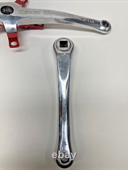 Cook Bros Racing E-Series Tandem Crankarm Set Vintage Rare