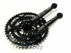 Cook Brothers Racing RSR Crankset 176mm Top Zustand black 46-36-24 Suntour KB