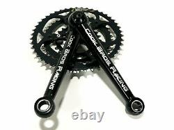 Cook Brothers Racing RSR Crankset 176mm Top Zustand black 46-36-24 Suntour KB