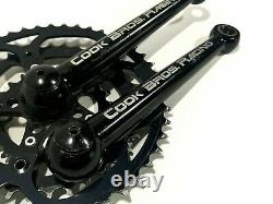 Cook Brothers Racing RSR Crankset 176mm Top Zustand black 46-36-24 Suntour KB