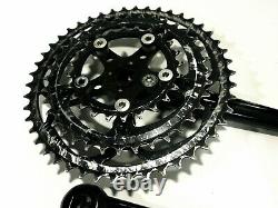 Cook Brothers Racing RSR Crankset 176mm Top Zustand black 46-36-24 Suntour KB