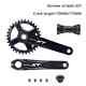 Crank Arms 170mm For Bicycle Crankset 104 Bcd 32/34/36/38/40/42t Chainring