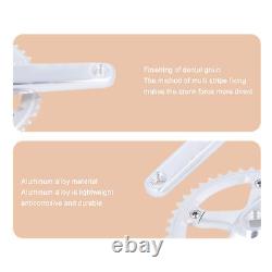 Crankset Aluminum Alloy 144BCD 48T Square Hole Chainring Crank Arm Set ZO