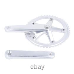 Crankset Aluminum Alloy 144BCD 48T Square Hole Chainring Crank Arm Set ZO