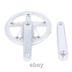 Crankset Aluminum Alloy 144BCD 48T Square Hole Chainring Crank Arm Set ZO