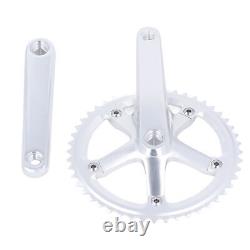 Crankset Aluminum Alloy 144BCD 48T Square Hole Chainring Crank Arm Set ZO