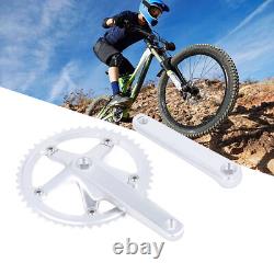 Crankset Aluminum Alloy 144BCD 48T Square Hole Chainring Crank Arm Set ZO