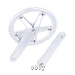 Crankset Aluminum Alloy 144BCD 48T Square Hole Chainring Crank Arm Set ZO